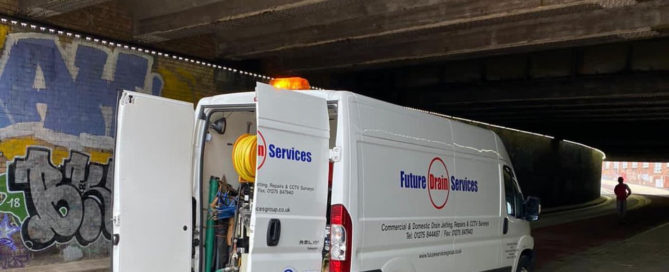 Blocked drain in Banwell